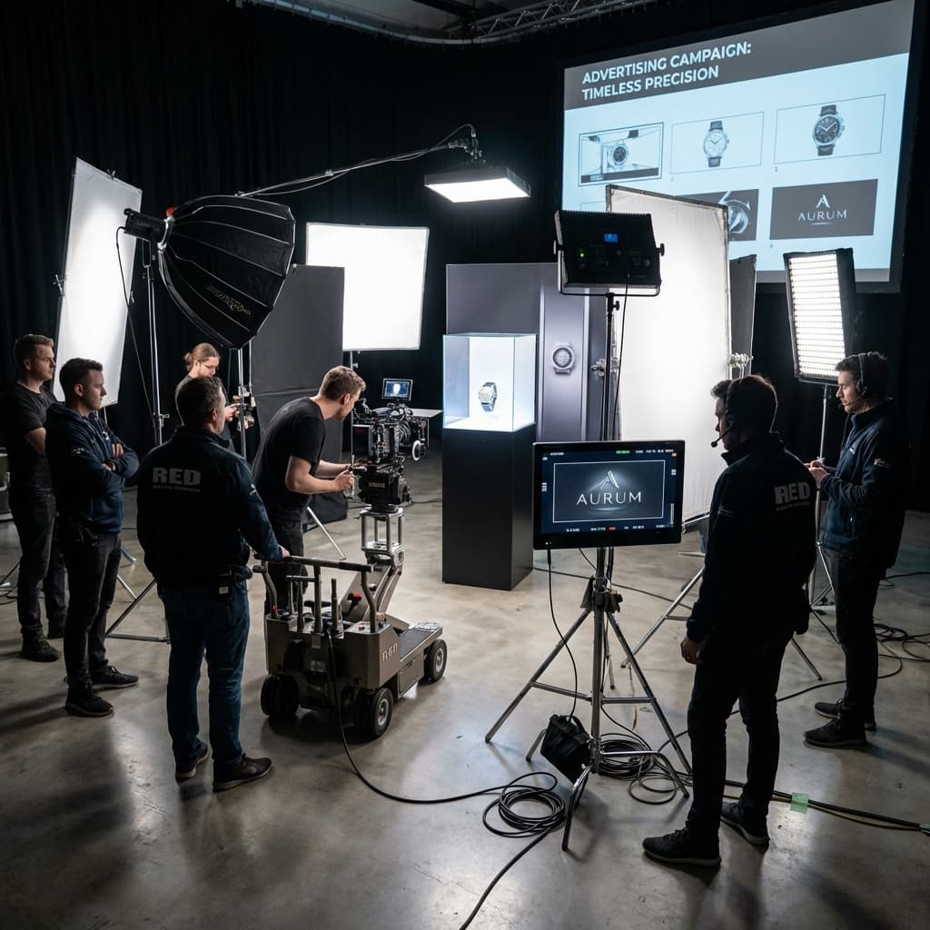 Cinematic promotional video production for brand marketing