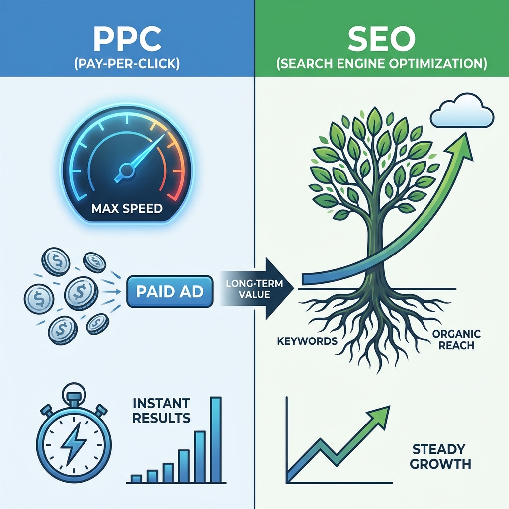 PPC vs. SEO: What’s the Best Investment for Small Businesses?